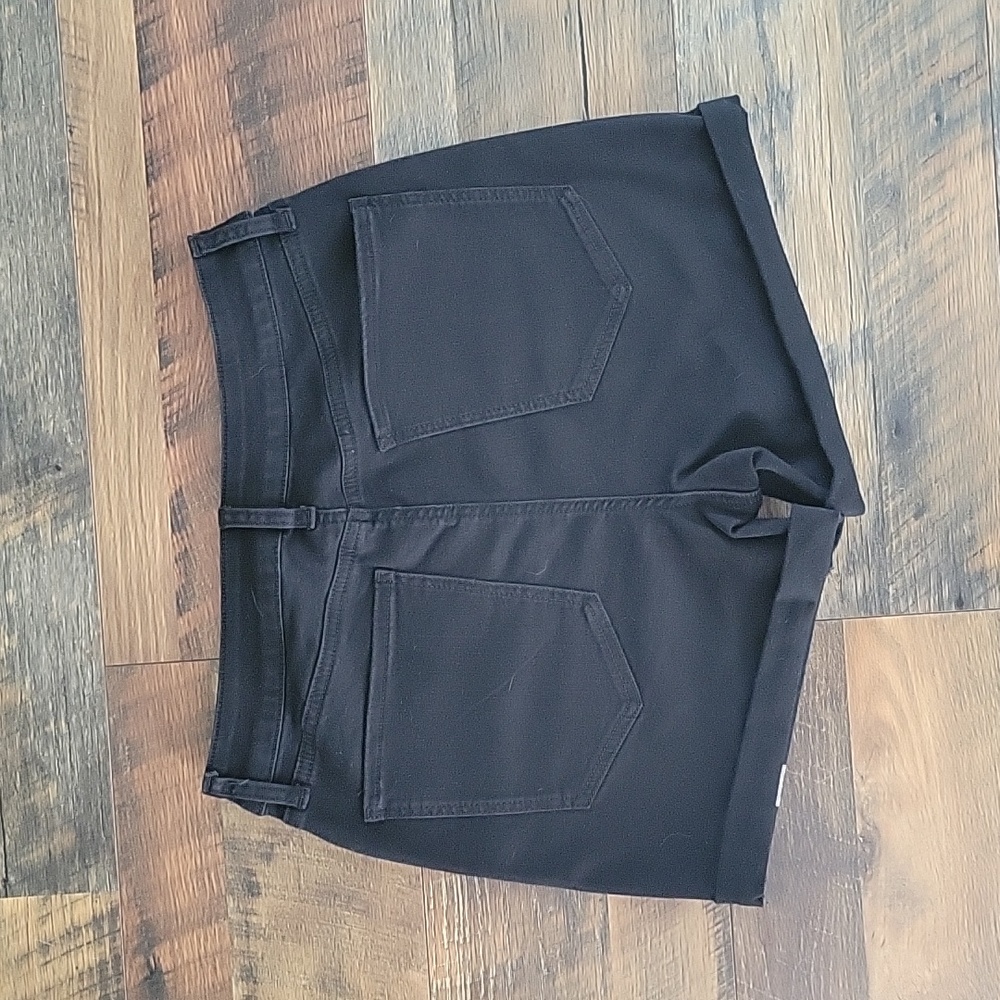 NWT SO Black Jean Highwaist Shorts Size 11 - Picture 4 of 5
